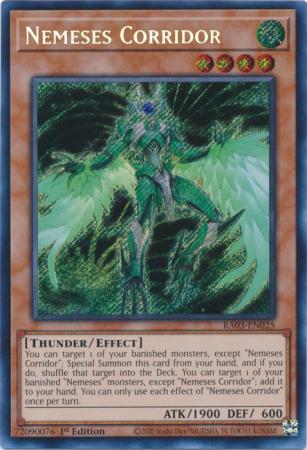 Nemeses Corridor - RA03-EN025 - Secret Rare - 1st Edition