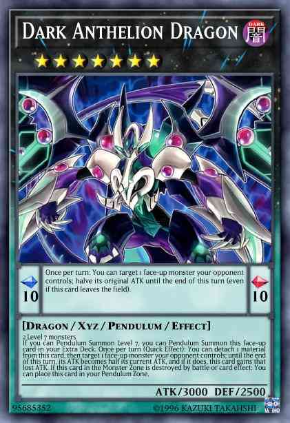 Dark Anthelion Dragon - DUOV-EN036 - Ultra Rare - 1st Edition