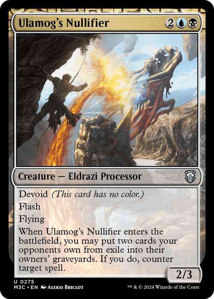 Ulamog's Nullifier [275] [Modern Horizons 3: Commander] [Non-Foil]