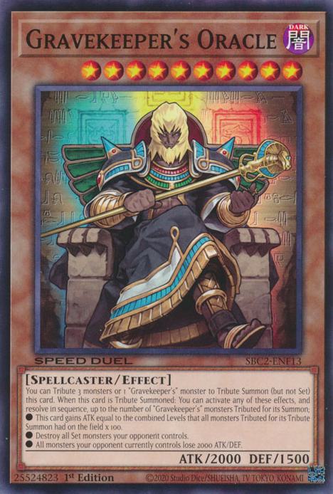 Gravekeeper's Oracle - SBC2-ENF13 - Common - 1st Edition