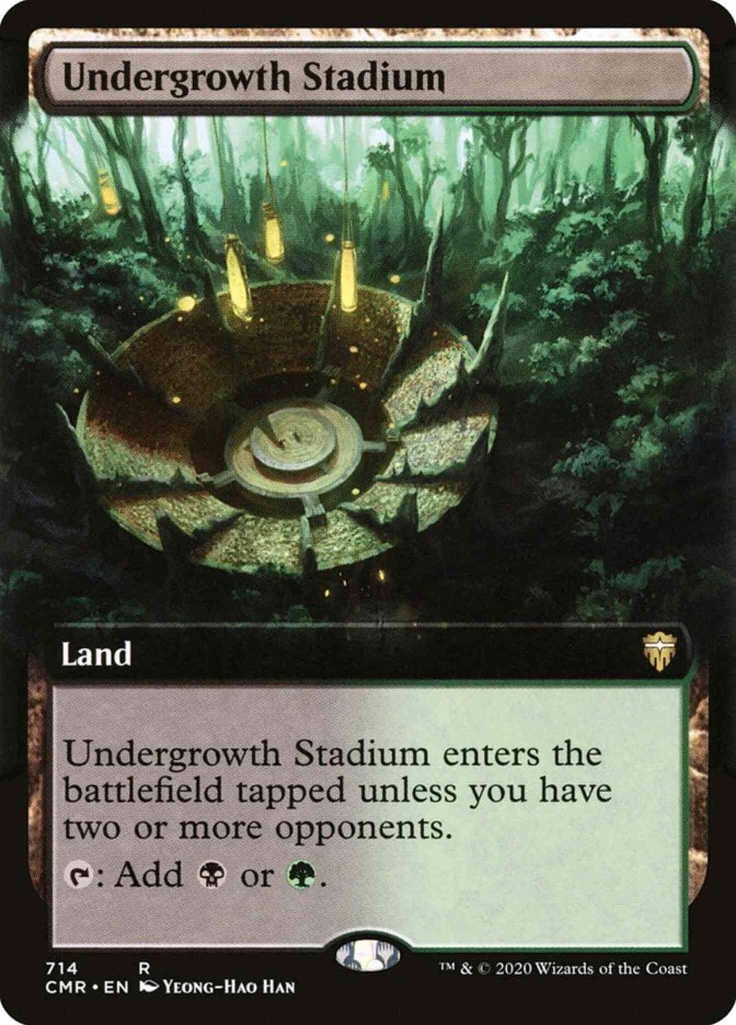 Undergrowth Stadium [714] [Extended Art] [Commander Legends] [Non-Foil]