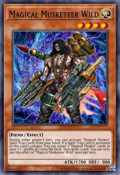 Magical Musketeer Wild - SPWA-EN021 - Super Rare - 1st Edition