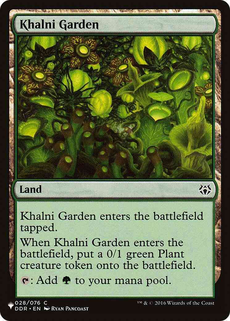 Khalni Garden [DDR-28] [The List] [Non-Foil]