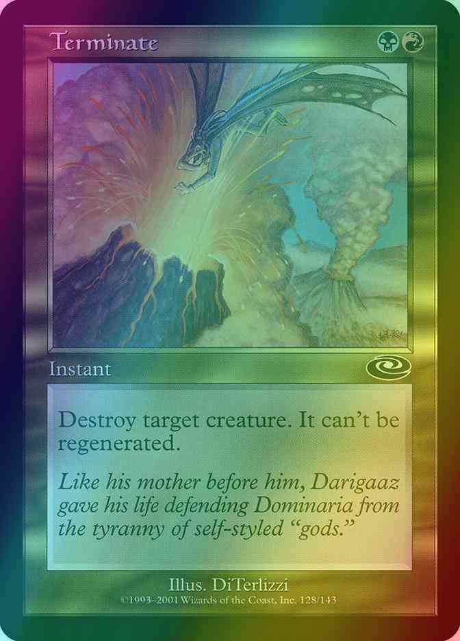 Terminate [128] [Planeshift] [Foil]