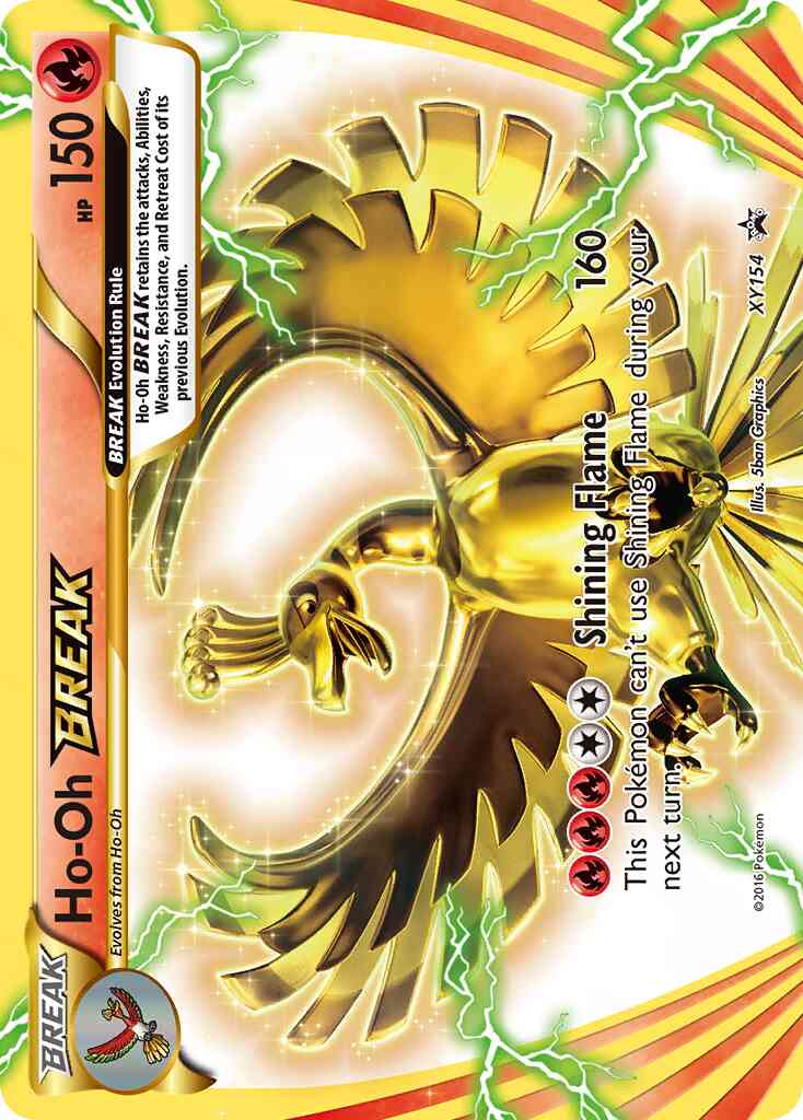 Ho-Oh BREAK - XY154 - Promo [xyp-XY154] [BREAK]