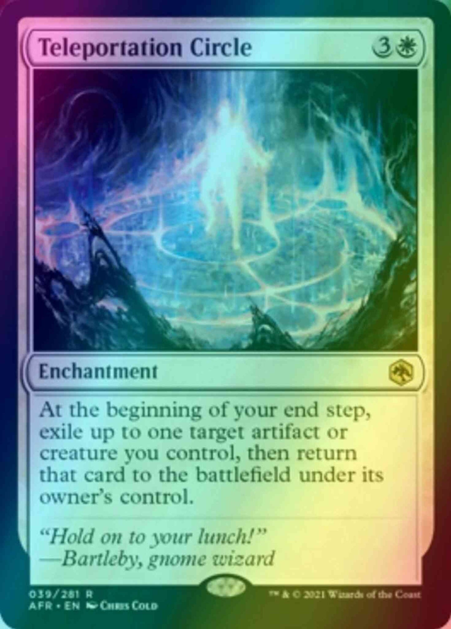 Teleportation Circle [39] [Adventures in the Forgotten Realms] [Foil]