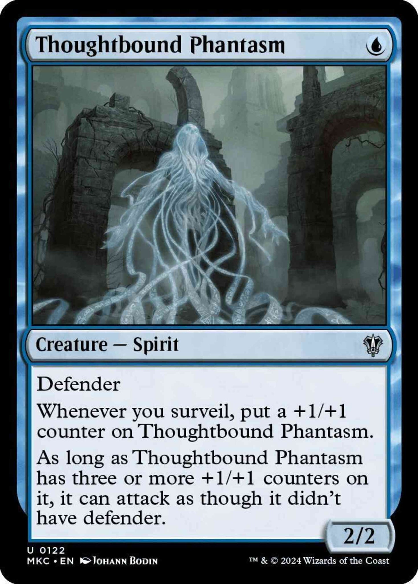 Thoughtbound Phantasm [122] [Murders at Karlov Manor: Commander] [Non-Foil]
