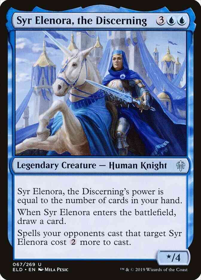 Syr Elenora, the Discerning [67] [Throne of Eldraine] [Non-Foil]