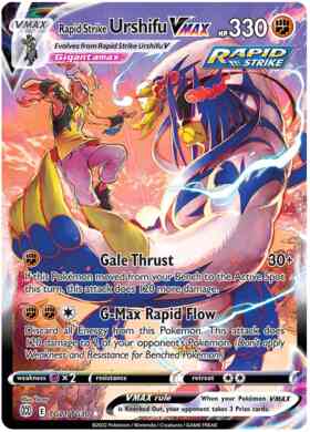 Rapid Strike Urshifu VMAX - TG21/TG30 - Rare Ultra [SWSH9-TG21] [Ultra]