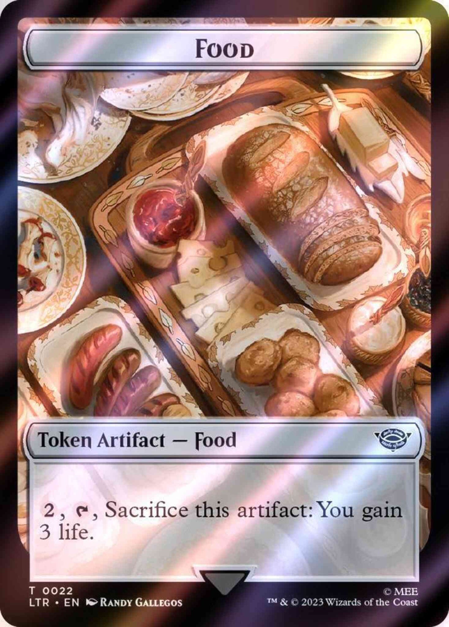 Food Token (22) // Smaug Token (20) [The Lord of the Rings: Tales of Middle-earth: Tokens] [Surge Foil]