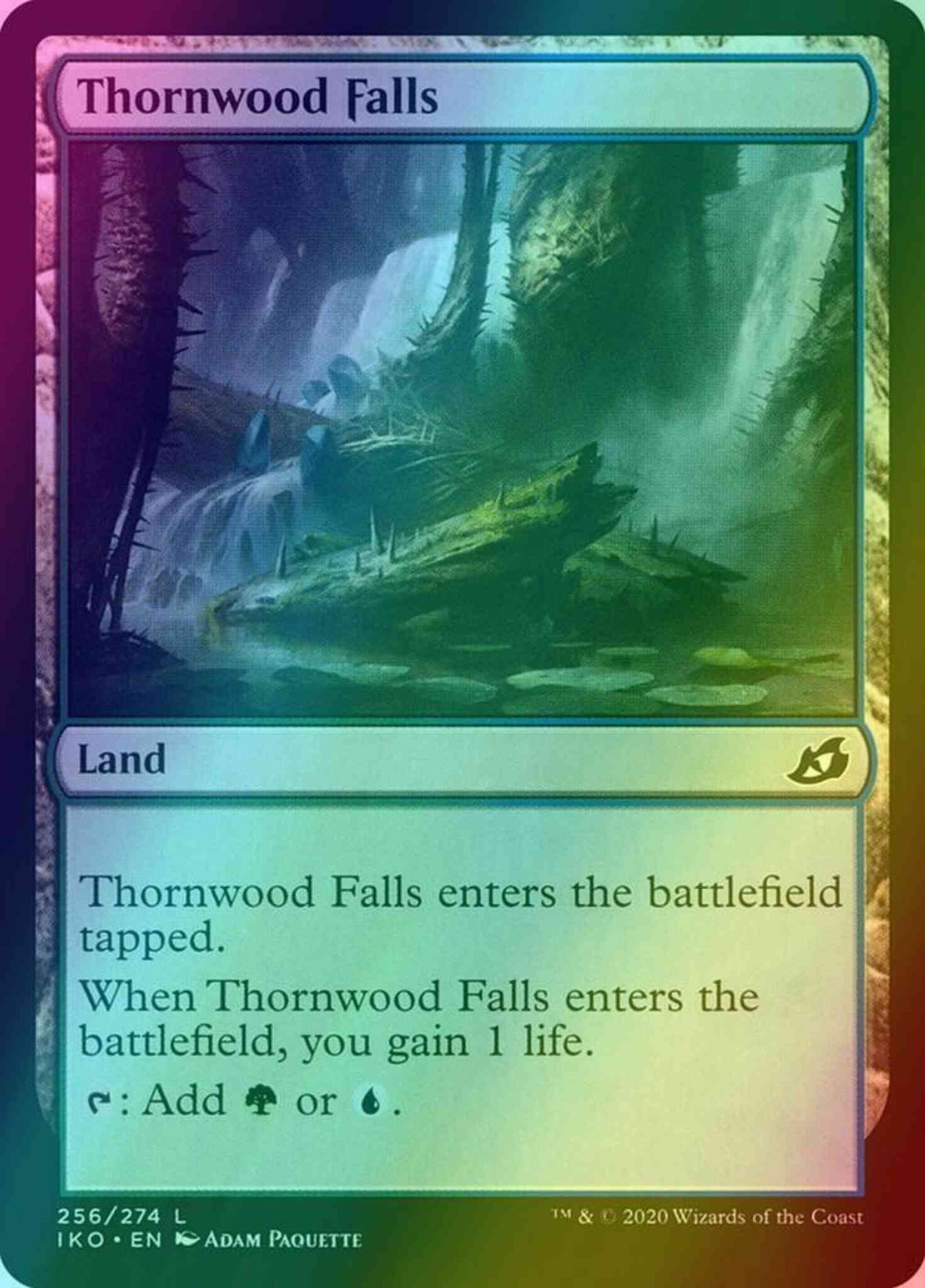 Thornwood Falls [256] [Ikoria: Lair of Behemoths] [Foil]