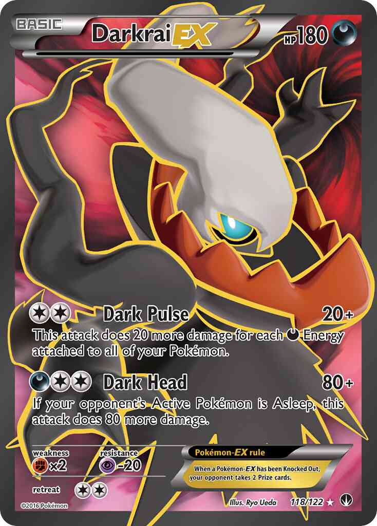 Darkrai-EX - 118/122 - Rare Ultra [xy9-118] [Ultra]