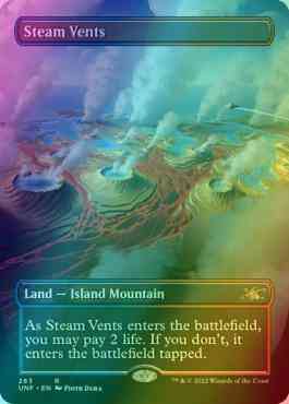 Steam Vents [283] [Borderless] [Unfinity] [Foil]