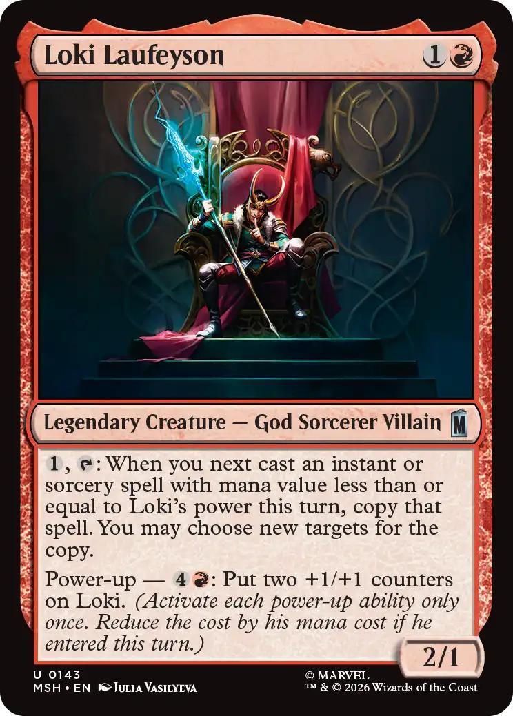 Loki Laufeyson [143] [Marvel Super Heroes] [Non-Foil]