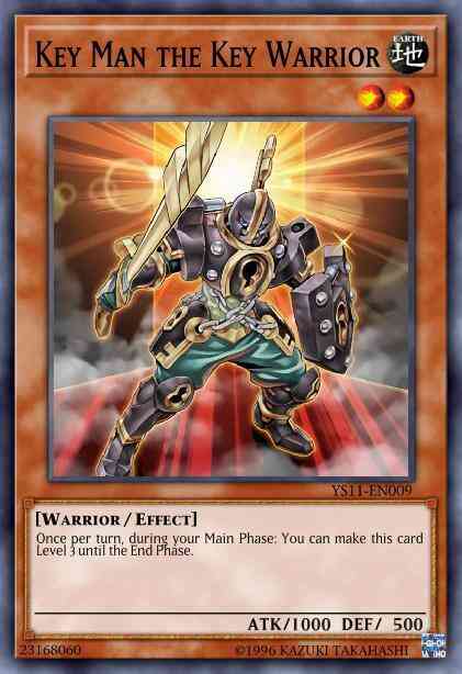 Key Man the Key Warrior - YS11-EN009 - Common - 1st Edition