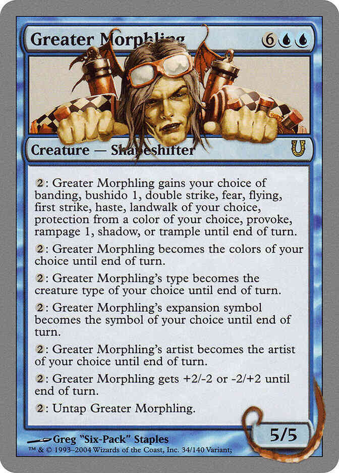 Greater Morphling [34] [Unhinged] [Non-Foil]