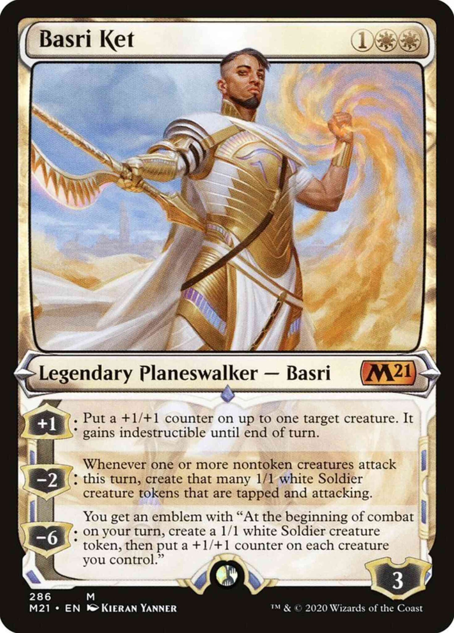 Basri Ket [286] [Showcase] [Core Set 2021] [Non-Foil]