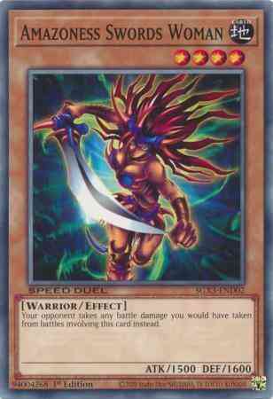 Amazoness Swords Woman - SGX3-END02 - Common - 1st Edition