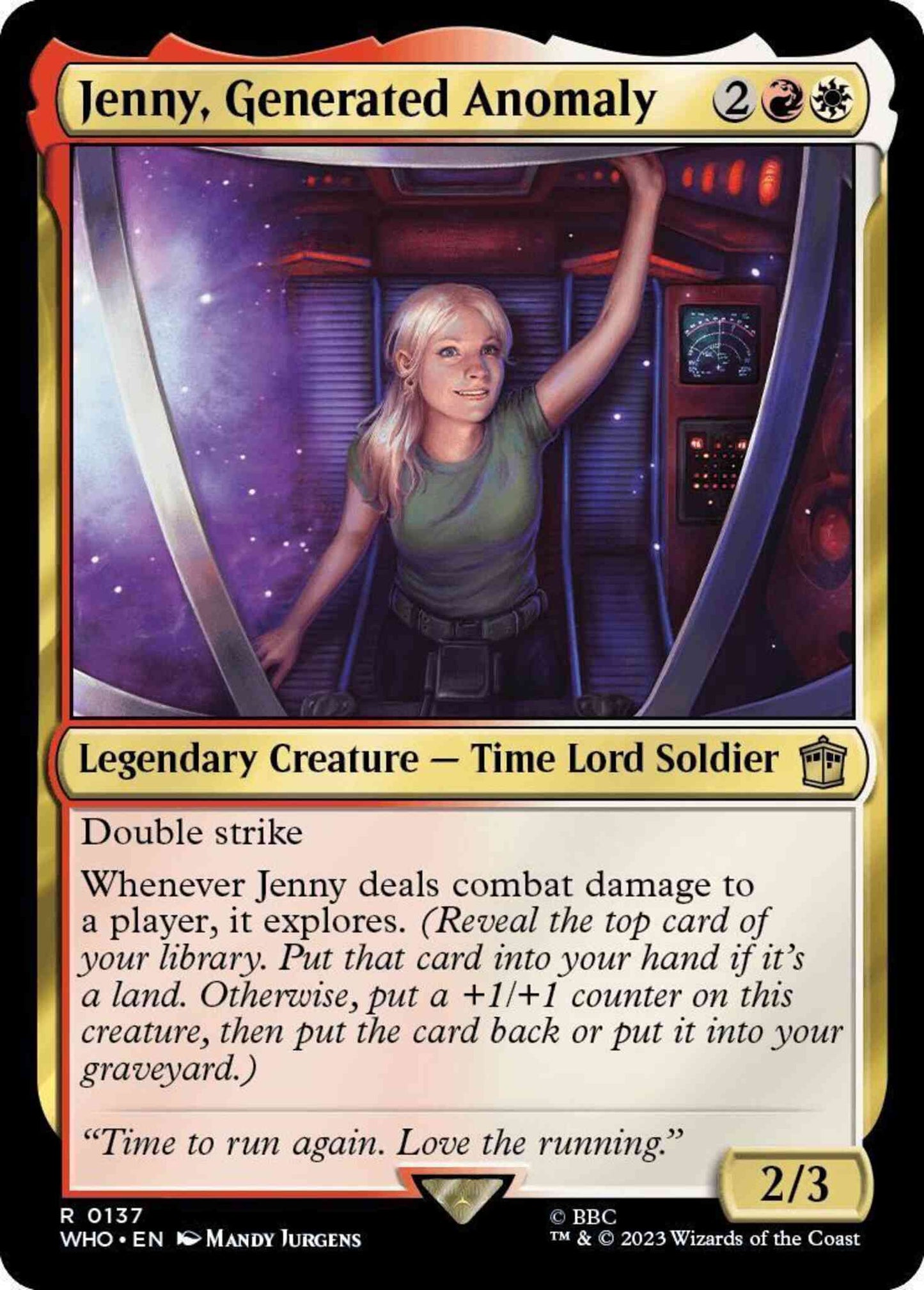 Jenny, Generated Anomaly [137] [Universes Beyond: Doctor Who] [Non-Foil]