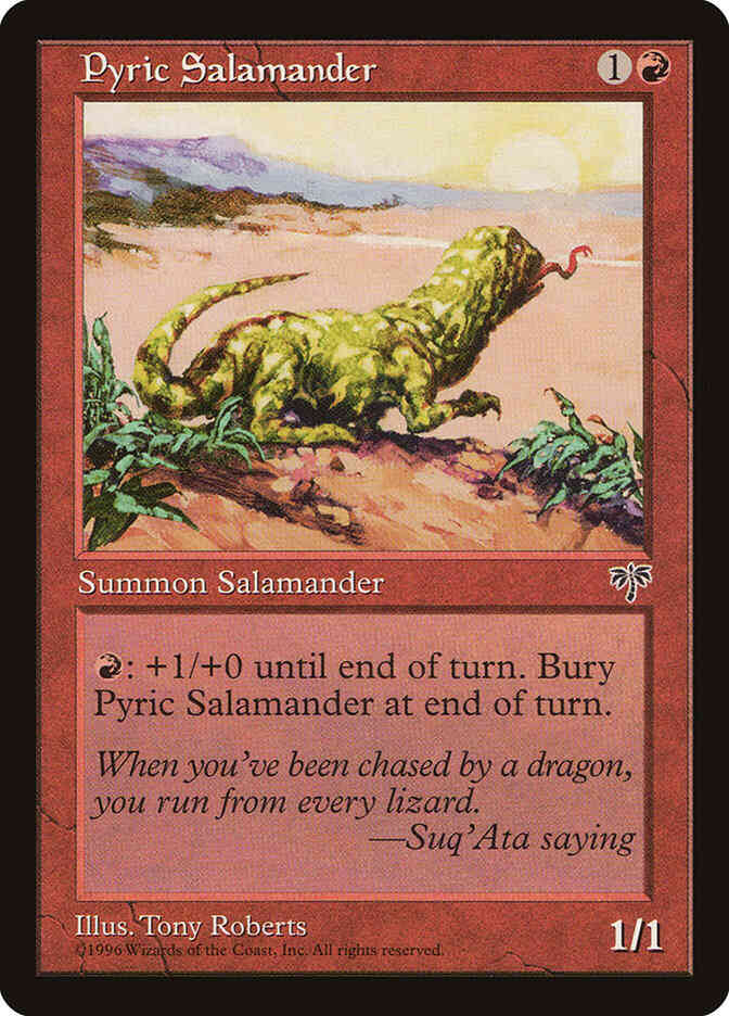 Pyric Salamander [187] [Mirage] [Non-Foil]