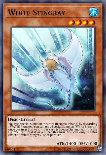 White Stingray - CYHO-EN096 - Rare - 1st Edition
