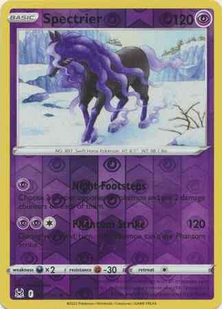 Spectrier - 081/196 - Rare Holo [swsh11-081] [Reverse Holo]