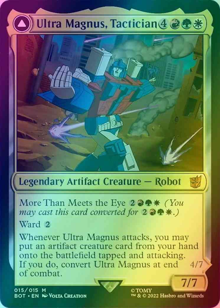 Ultra Magnus, Tactician // Ultra Magnus, Armored Carrier [15] [Universes Beyond: Transformers] [Foil]