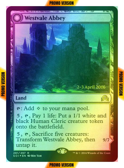 Westvale Abbey // Ormendahl, Profane Prince [281s] [Shadows over Innistrad Promos] [Foil]