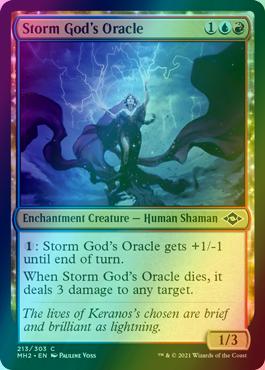 Storm God's Oracle [213] [Modern Horizons 2] [Foil]