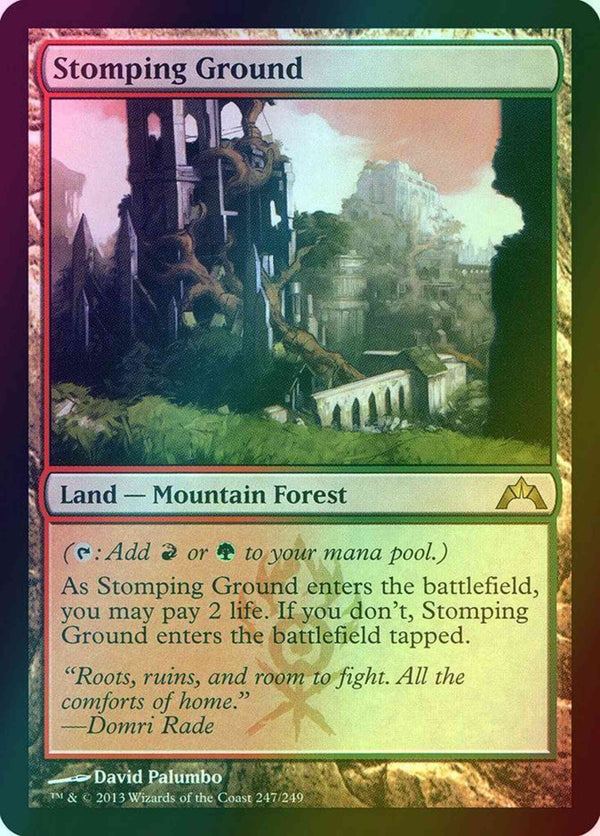 Stomping Ground [247] [Gatecrash] [Foil]