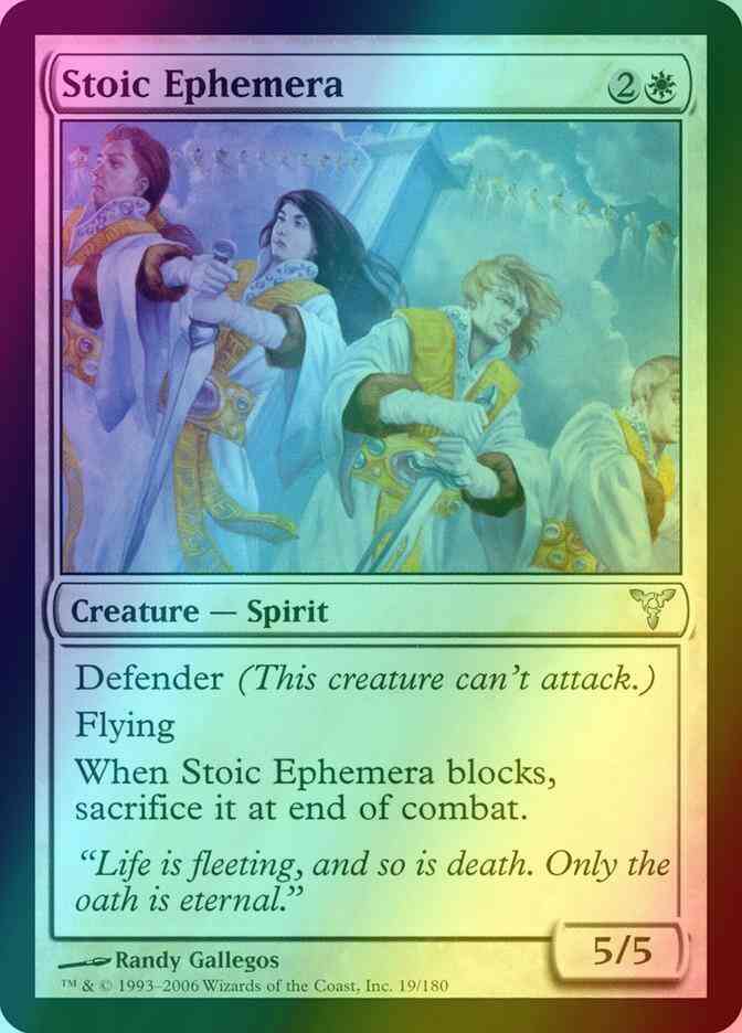 Stoic Ephemera [19] [Dissension] [Foil]