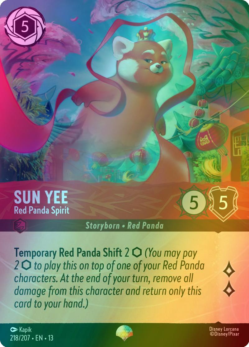 Sun Yee - Red Panda Spirit (Epic) - 218/204 [Attack of the Vine!] [Holofoil]