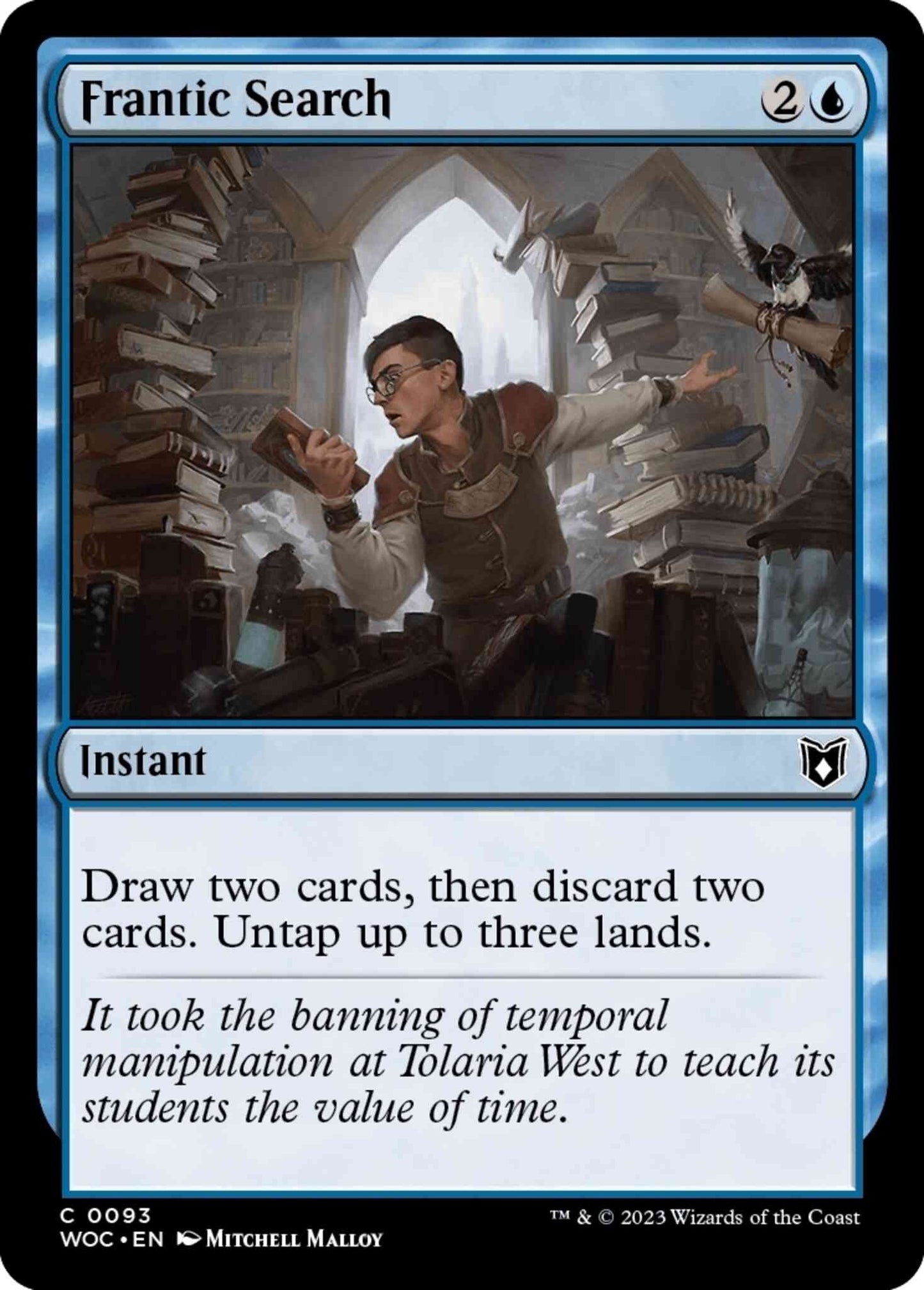 Frantic Search [93] [Wilds of Eldraine: Commander] [Non-Foil]