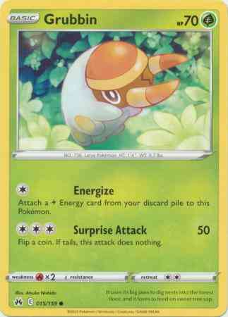 Grubbin - 015/159 - Common [swsh125-015] [Non-Holo]