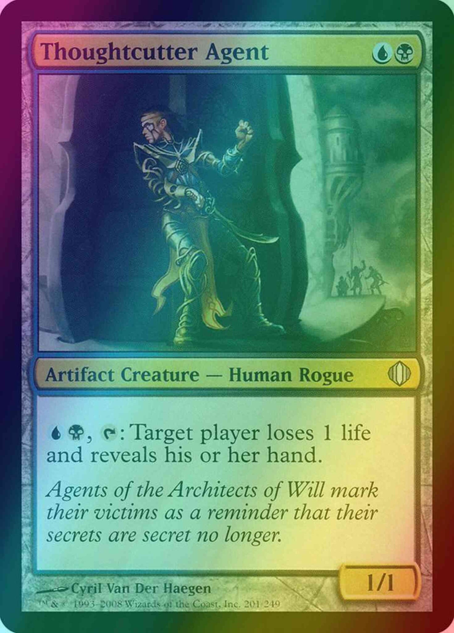 Thoughtcutter Agent [201] [Shards Of Alara] [Foil]