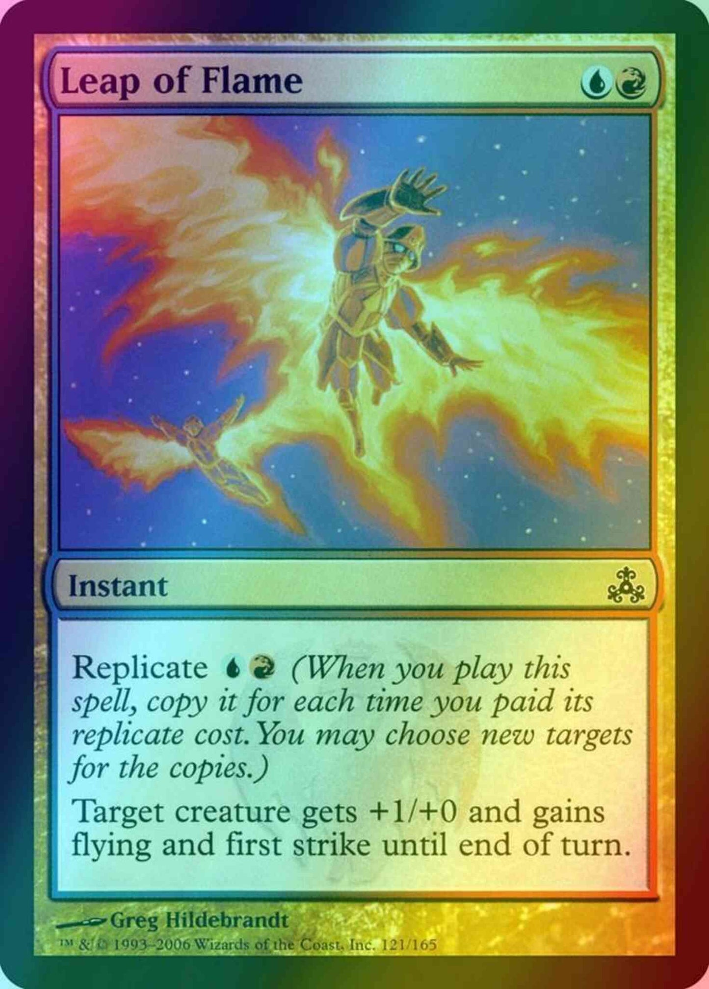 Leap of Flame [121] [Guildpact] [Foil]