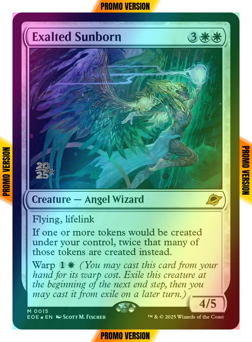 Exalted Sunborn [15s] [Prerelease] [Edge of Eternities: Promos] [Foil]