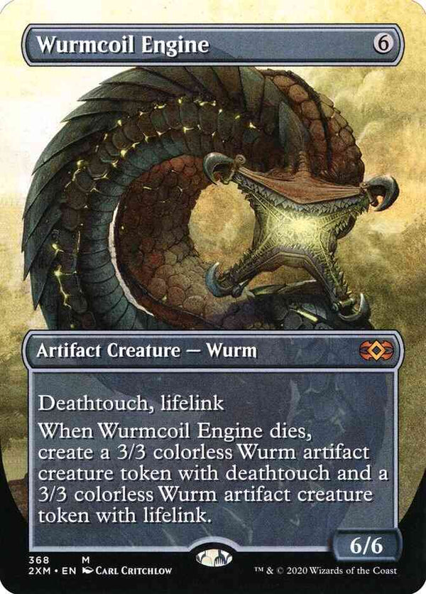 Wurmcoil Engine [368] [Borderless] [Double Masters] [Non-Foil]