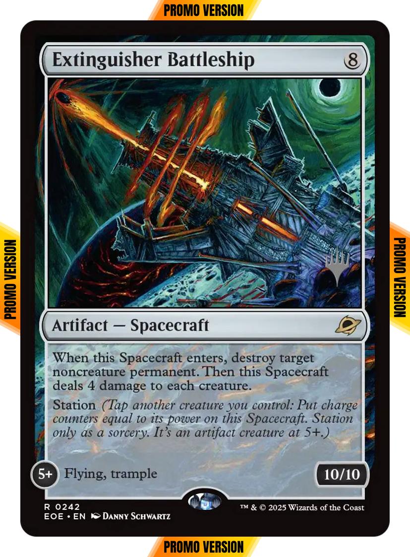 Extinguisher Battleship [242p] [Promo Pack] [Edge of Eternities: Promos] [Non-Foil]