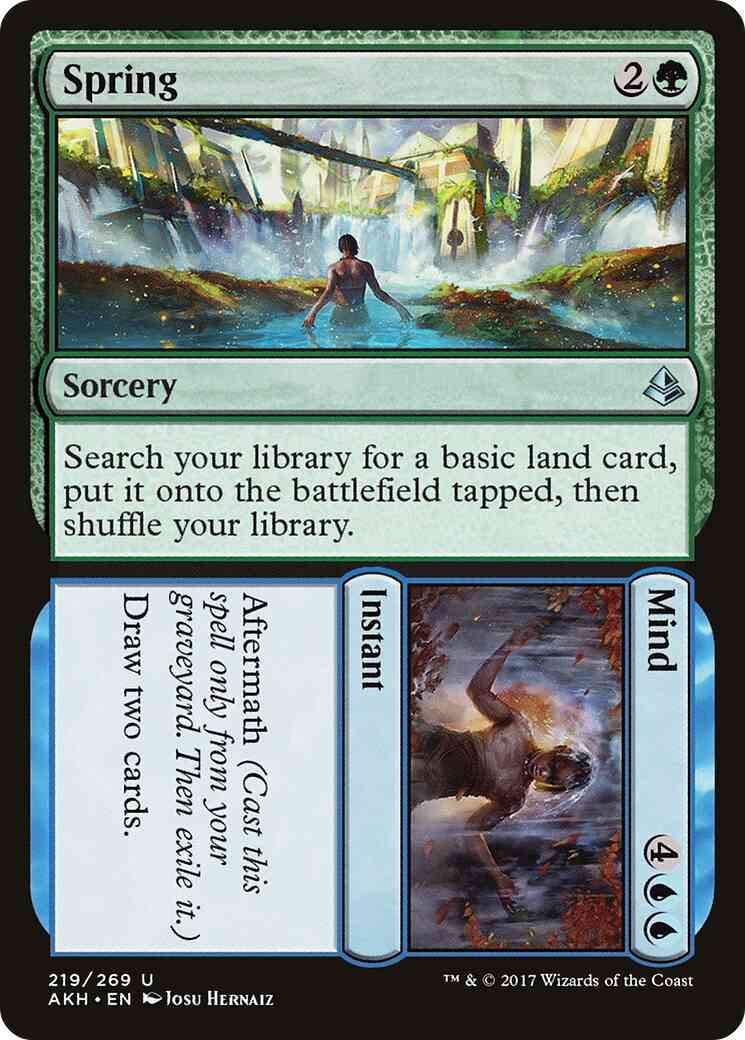 Spring // Mind [219] [Amonkhet] [Non-Foil]