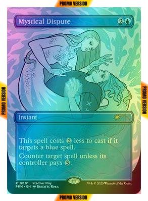 Mystical Dispute [1] [Borderless] [Regional Championship Qualifiers 2023] [Foil]
