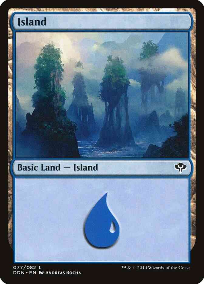 Island [77] [Duel Decks Speed vs Cunning] [Non-Foil]