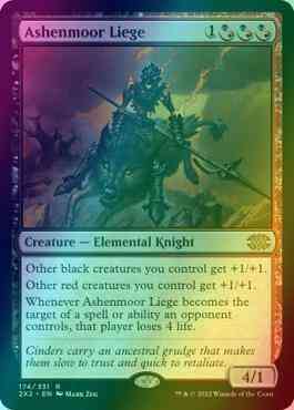 Ashenmoor Liege [174] [Double Masters 2022] [Foil]
