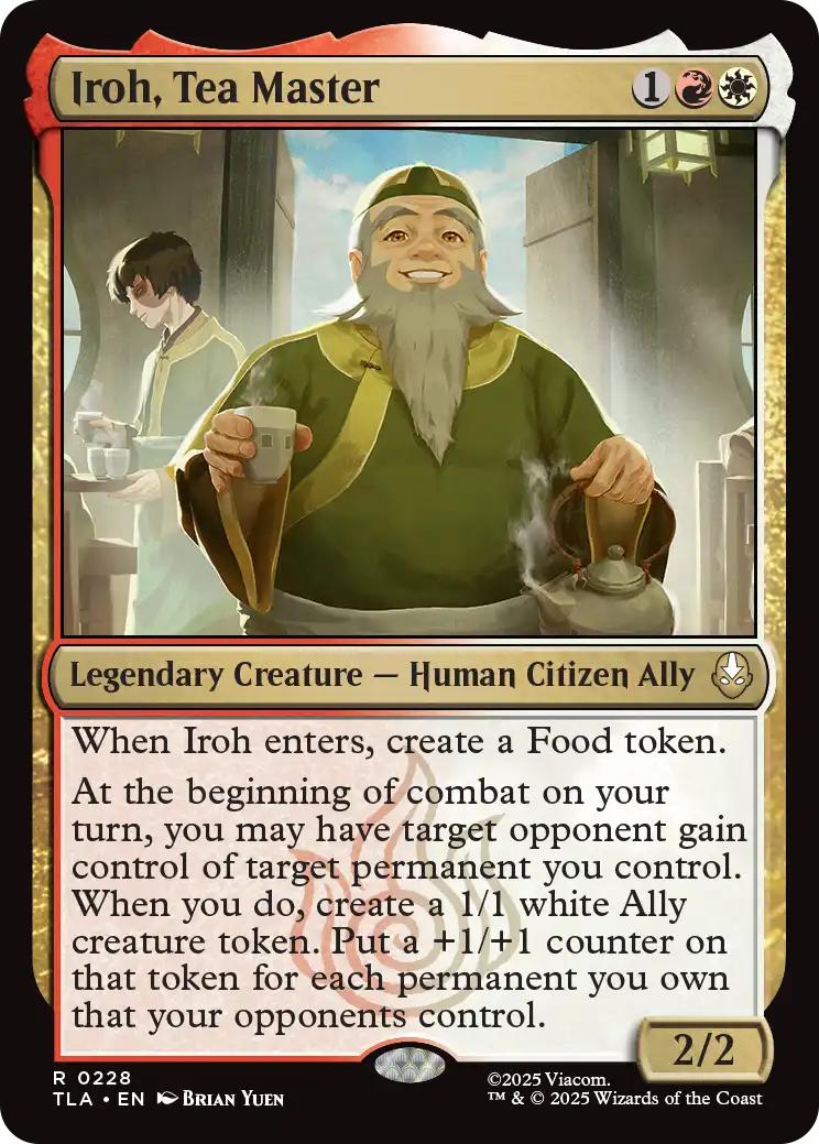 Iroh, Tea Master [228] [Avatar: The Last Airbender] [Non-Foil]