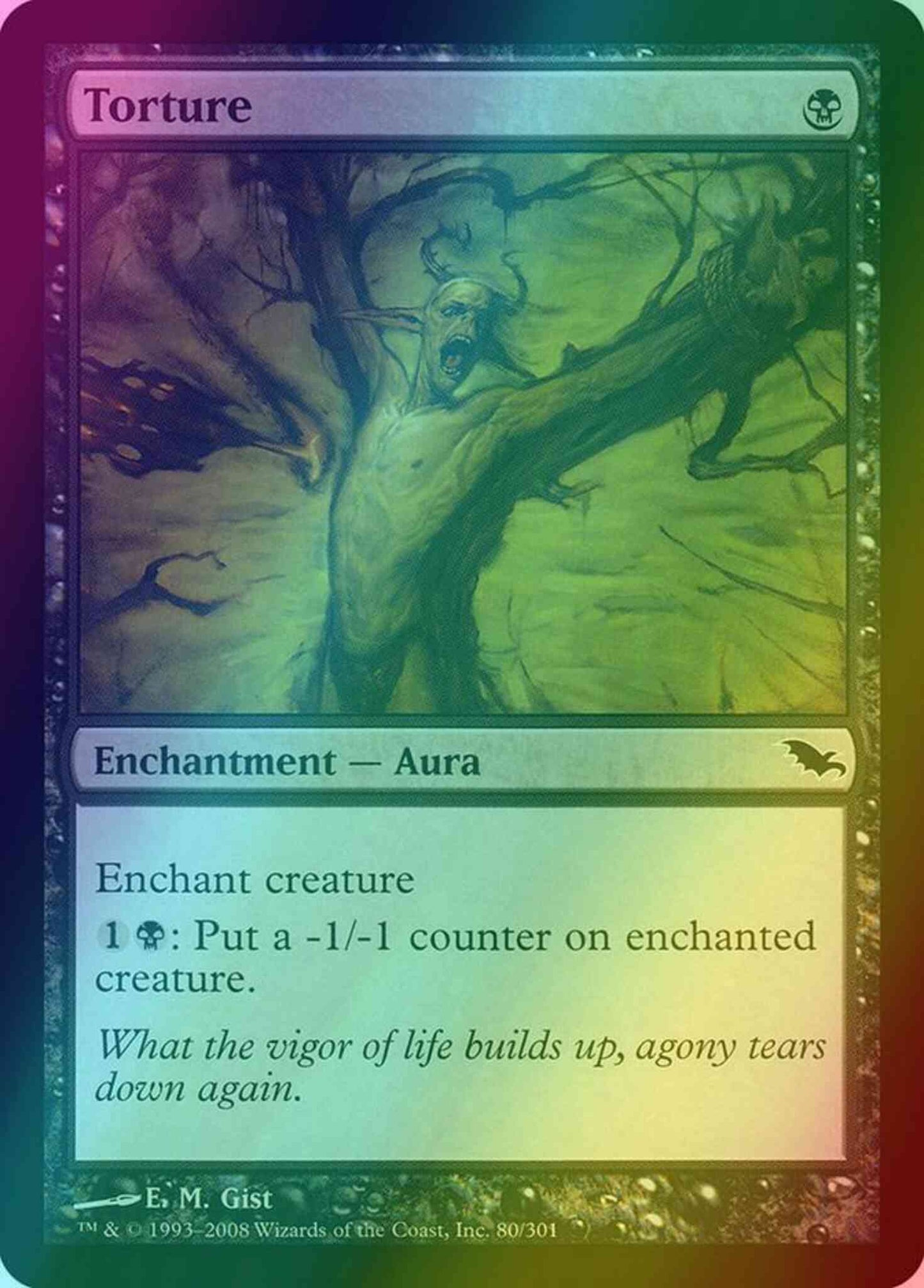 Torture [80] [Shadowmoor] [Foil]