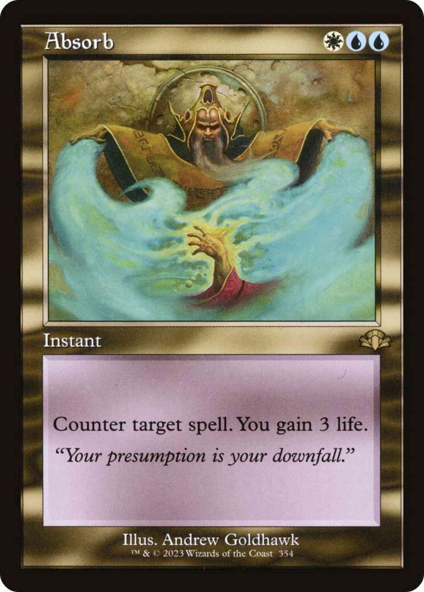 Absorb [354] [Retro Frame] [Dominaria Remastered] [Non-Foil]