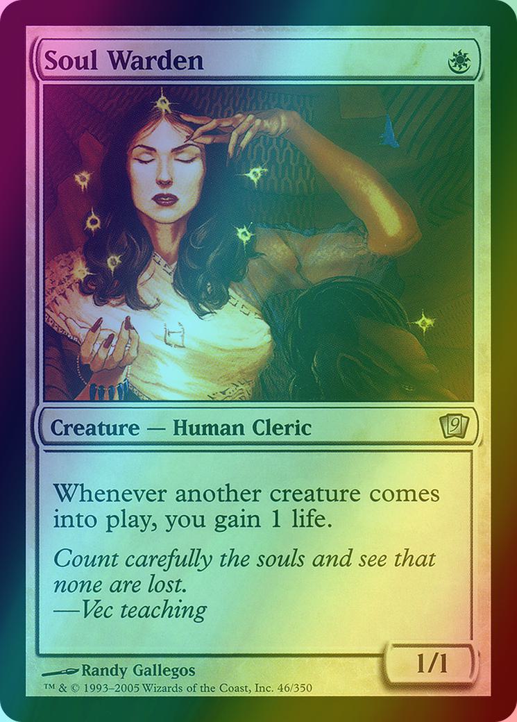 Soul Warden [46x] [Ninth Edition] [Foil]