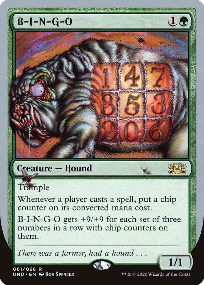 B-I-N-G-O [61] [Unsanctioned] [Non-Foil]