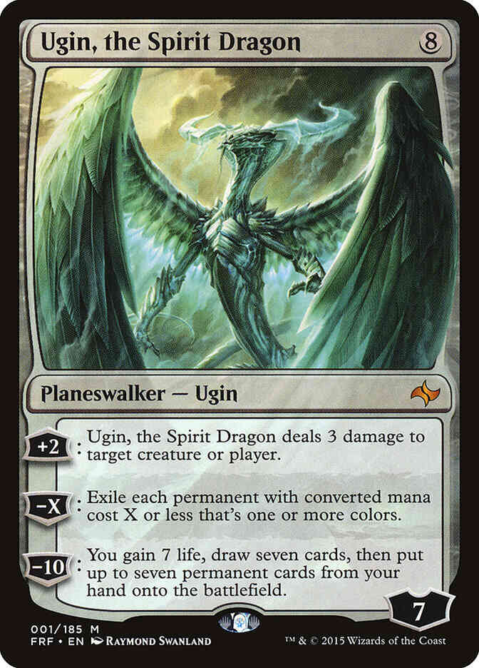 Ugin, the Spirit Dragon [1] [Fate Reforged] [Non-Foil]