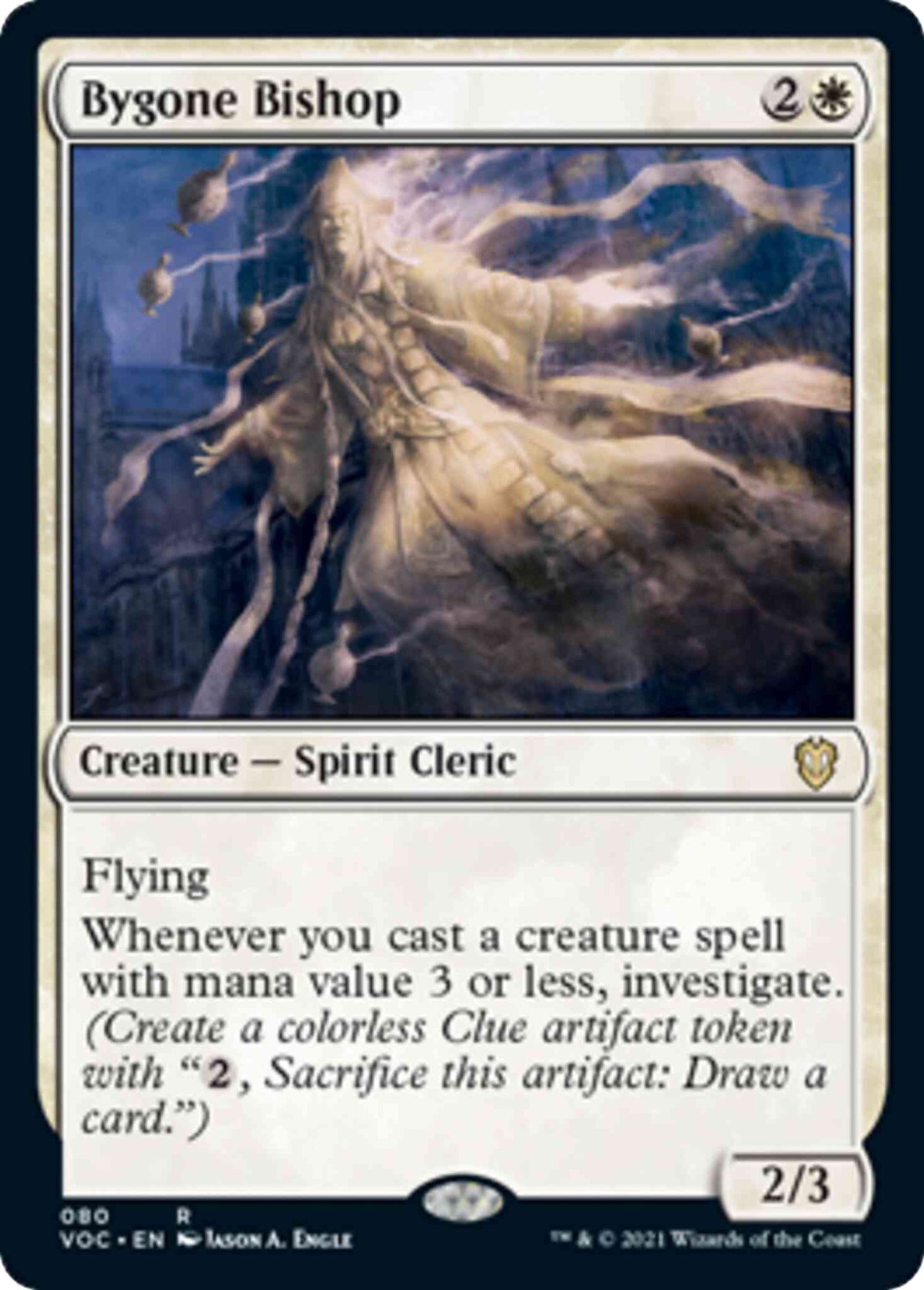 Bygone Bishop [80] [Innistrad: Crimson Vow: Commander] [Non-Foil]